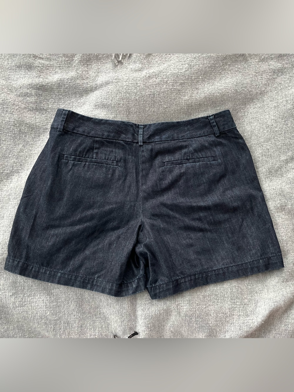 Ann Taylor LOFT Denim Dark Navy Women’s Tailored Shorts - Size 8 - Picture 4 of 9